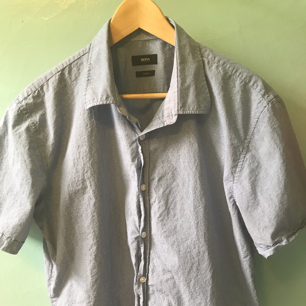 Hugo Boss - Light Blue Short Sleeve
